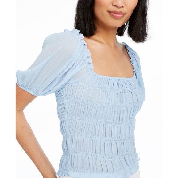 Lucy Paris Smocked Blouse - Picture 4 of 9